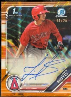 Livan Soto [Orange Refractor] #CPA-LS