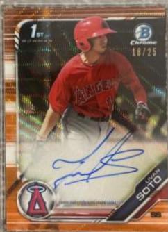 Livan Soto [Orange Wave Refractor] #CPA-LS