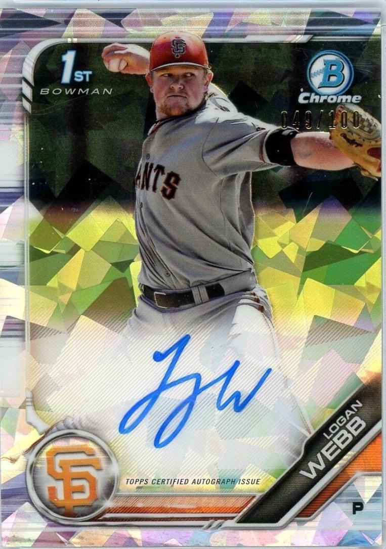 Logan Webb [Atomic Refractor] #CPA-LW