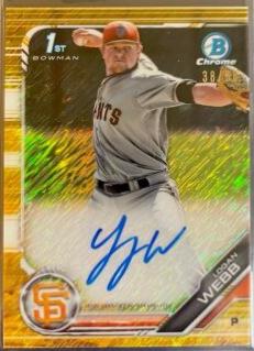 Logan Webb [Gold Shimmer] #CPA-LW