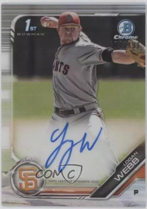 Logan Webb [Refractor] #CPA-LW