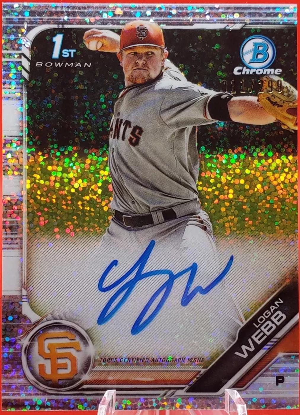 Logan Webb [Speckle Refractor] #CPA-LW