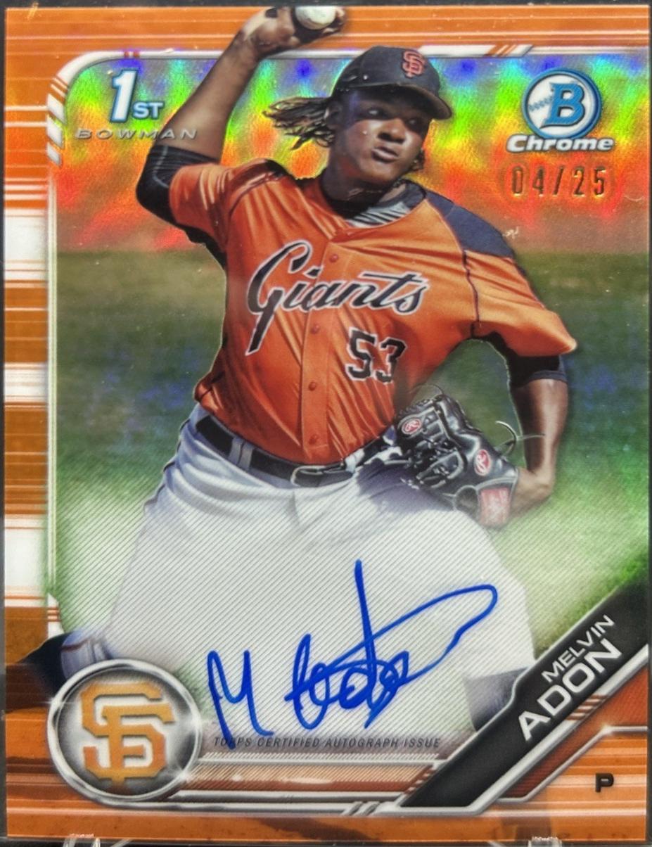 Melvin Adon [Orange Refractor] #CPA-MA