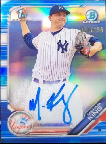 Michael King [Blue Refractor] #CPA-MK