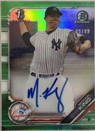Michael King [Green Refractor] #CPA-MK