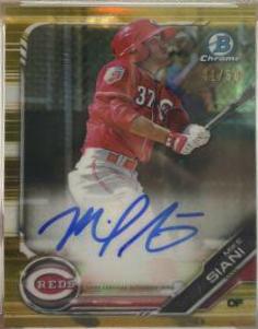 Mike Siani [Gold Refractor] #CPA-MS