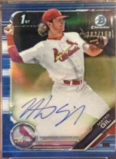 Moises Gomez [Blue Refractor] #CPA-MG