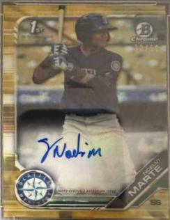 Noelvi Marte [Gold Refractor] #CPA-NM