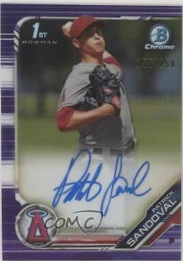 Patrick Sandoval [Purple Refractor] #CPA-PS