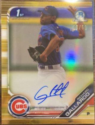 Richard Gallardo [Gold Refractor] #CPA-RG