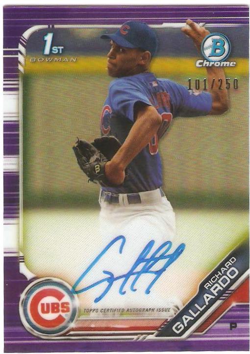 Richard Gallardo [Purple Refractor] #CPA-RG