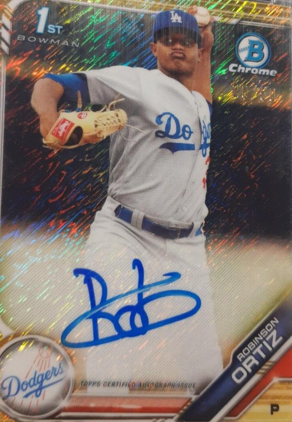 Robinson Ortiz [Gold Shimmer] #CPA-RO