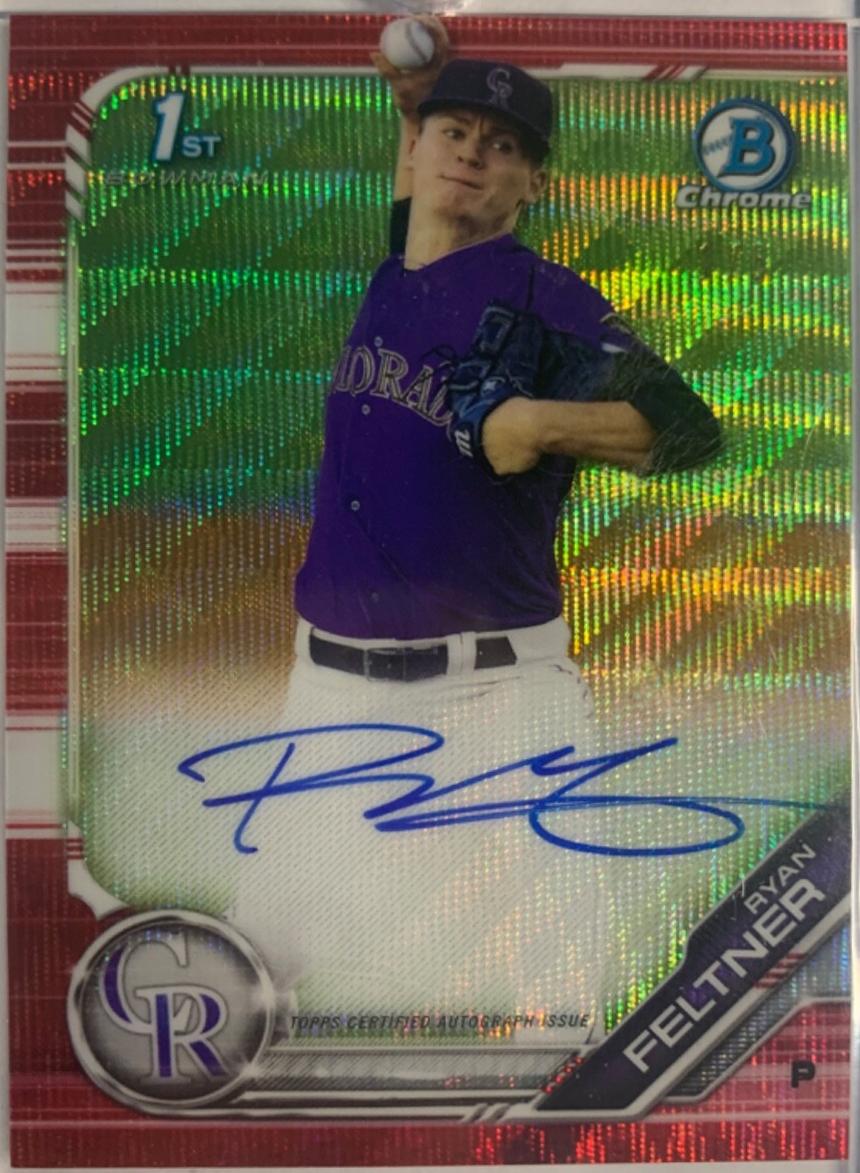 Ryan Feltner [Red Wave Refractor] #CPA-RF