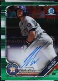 Seth Beer [Green Refractor] #CPA-SB