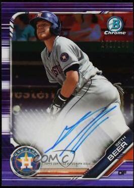 Seth Beer [Purple Refractor] #CPA-SB