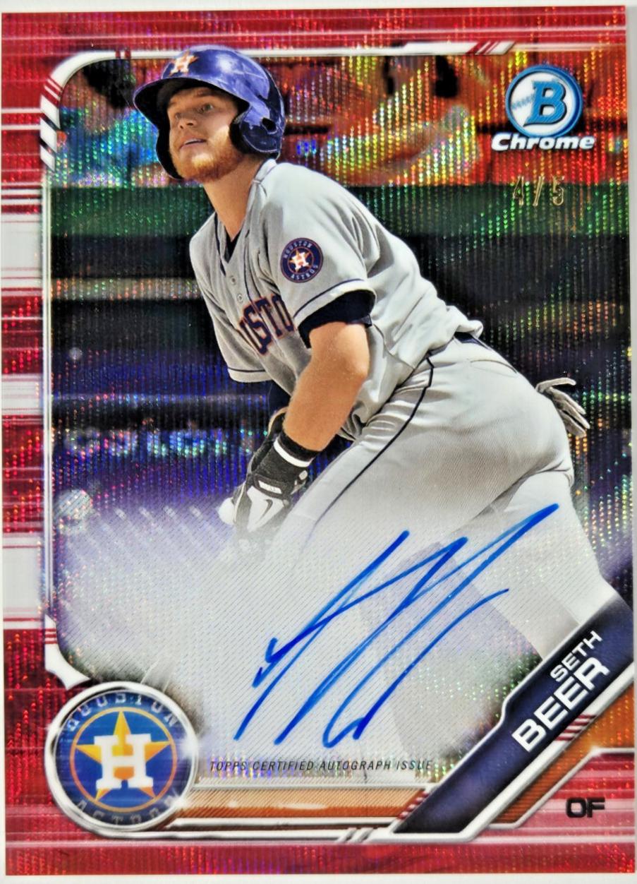 Seth Beer [Red Refractor] #CPA-SB
