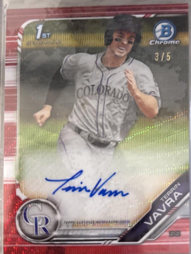 Terrin Vavra [Red Refractor] #CPA-TV