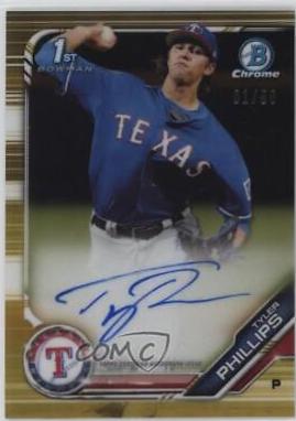 Tyler Phillips [Gold Refractor] #CPA-TP