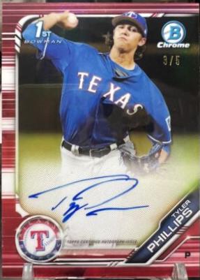 Tyler Phillips [Red Refractor] #CPA-TP