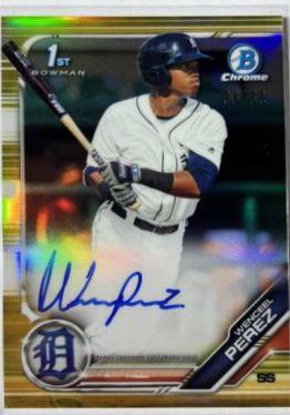 Wenceel Perez [Gold Refractor] #CPA-WP