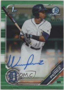 Wenceel Perez [Green Refractor] #CPA-WP