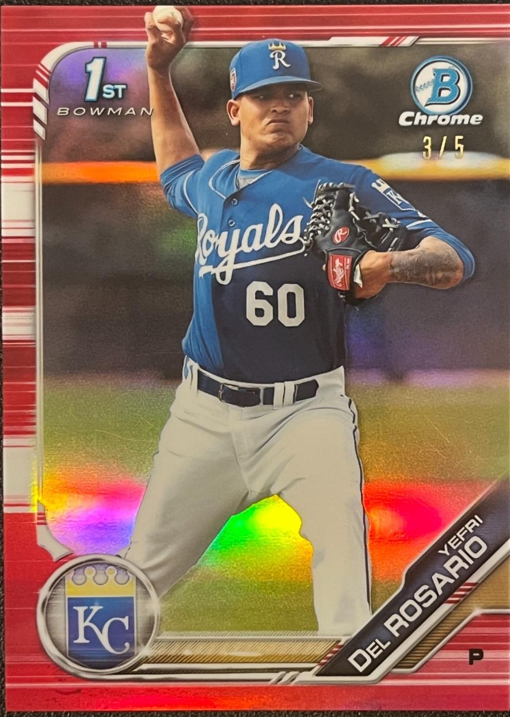 Yefri Del Rosario [Red Refractor] #CPA-YDR