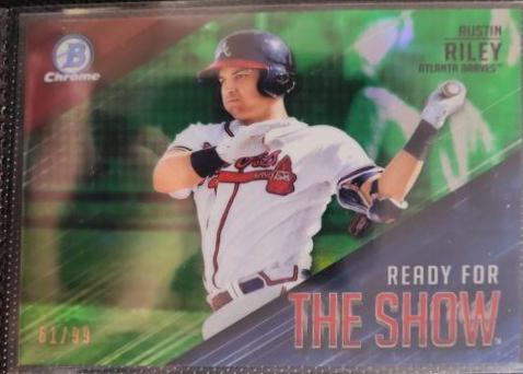 Austin Riley [Green Refractor] #RFTS-7