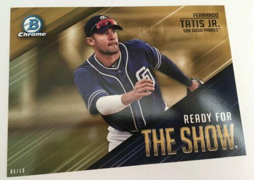 Fernando Tatis Jr. [Gold Refractor] #RFTS-10