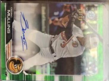 Cedric Mullins [Green Refractor] #CRA-CM