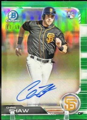 Chris Shaw [Green Refractor] #CRA-CST