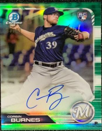 Corbin Burnes [Green Refractor] #CRA-CB