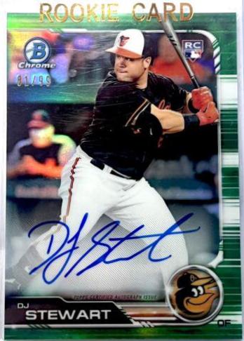 DJ Stewart [Green Refractor] #CRA-DS