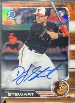DJ Stewart [Orange Refractor] #CRA-DS