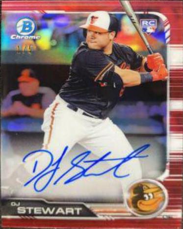 DJ Stewart [Red Refractor] #CRA-DS