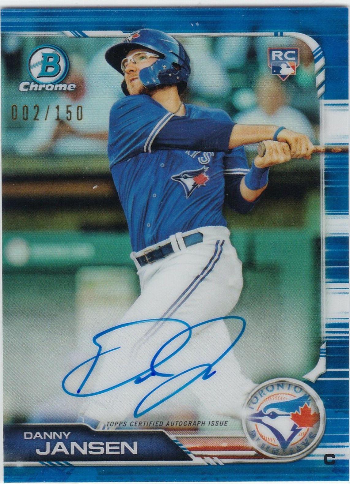 Danny Jansen [Blue Refractor] #CRA-DJ