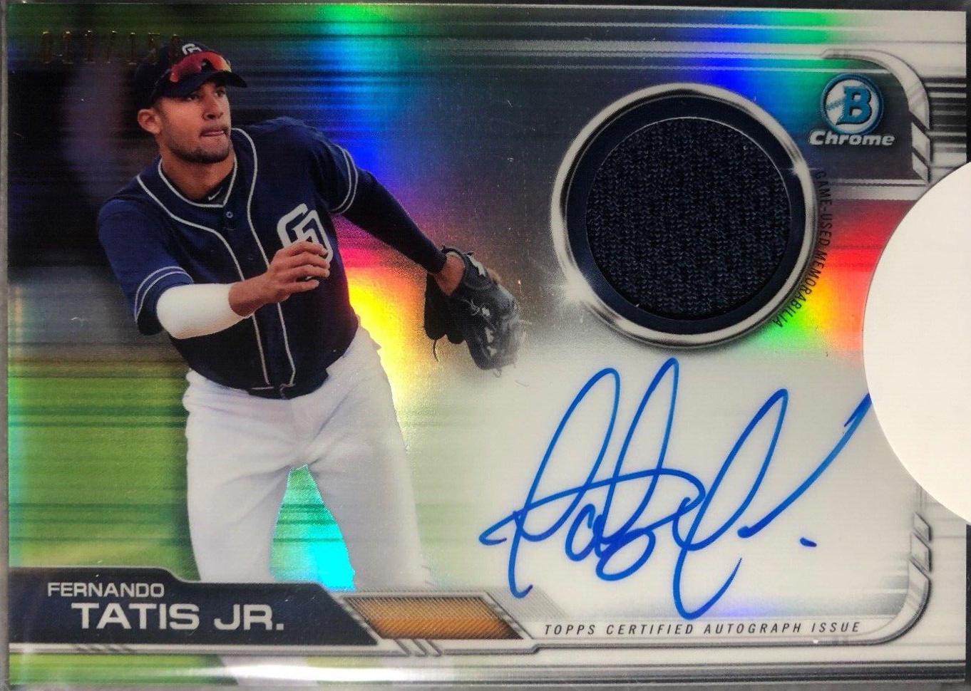 Fernando Tatis Jr. [Blue Refractor] #CRA-FTJ