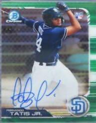 Fernando Tatis Jr. [Green Refractor] #CRA-FTJ