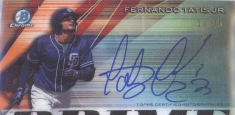 Fernando Tatis Jr. [Orange Refractor] #CRA-FTJ