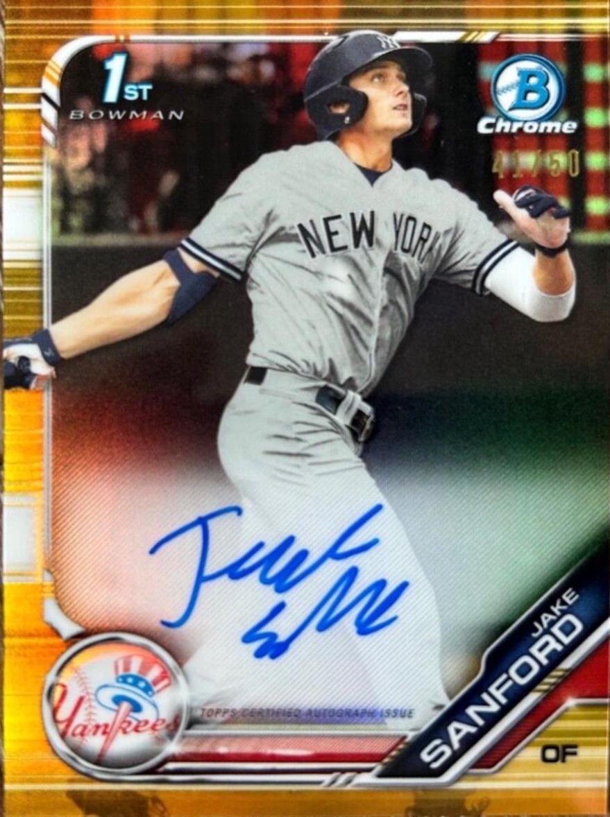 Jake Bauers [Gold Refractor] #CRA-JB