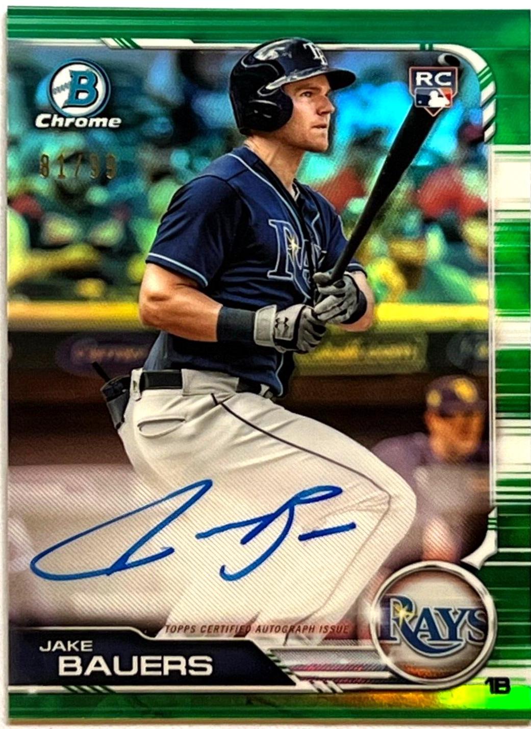 Jake Bauers [Green Refractor] #CRA-JB
