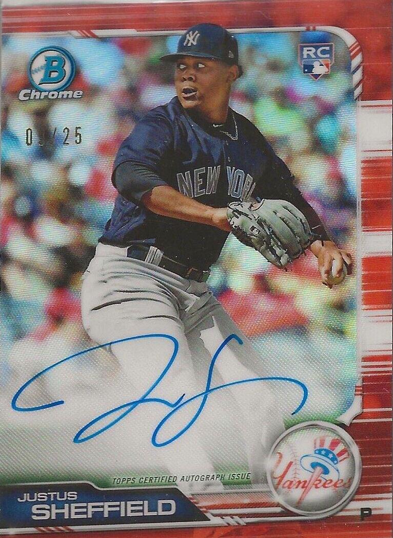 Justus Sheffield [Orange Refractor] #CRA-JS