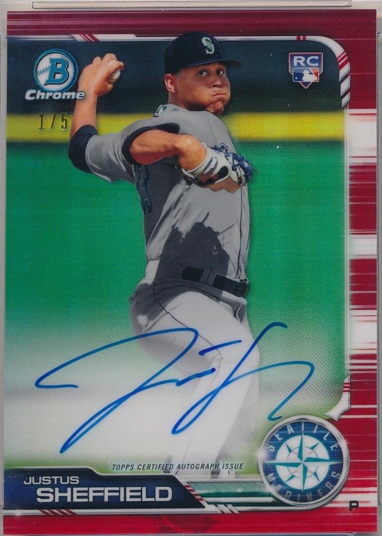 Justus Sheffield [Red Refractor] #CRA-JS