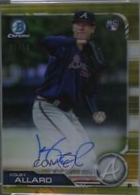 Kolby Allard [Gold Refractor] #CRA-KA