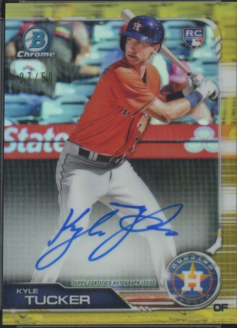 Kyle Tucker [Gold Refractor] #CRA-KT