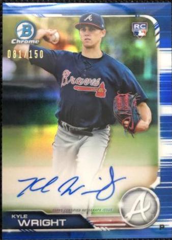 Kyle Wright [Blue Refractor] #CRA-KW