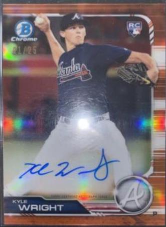 Kyle Wright [Orange Refractor] #CRA-KW