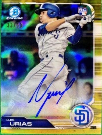 Luis Urias [Gold Refractor] #CRA-LU