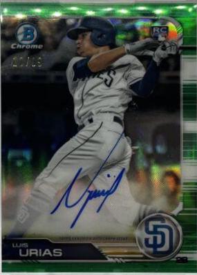 Luis Urias [Green Refractor] #CRA-LU