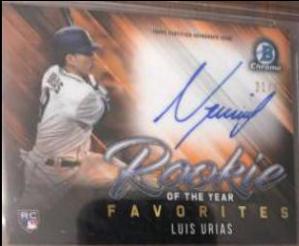 Luis Urias [Orange Refractor] #CRA-LU