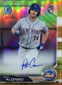 Pete Alonso [Gold Refractor] #CRA-PA